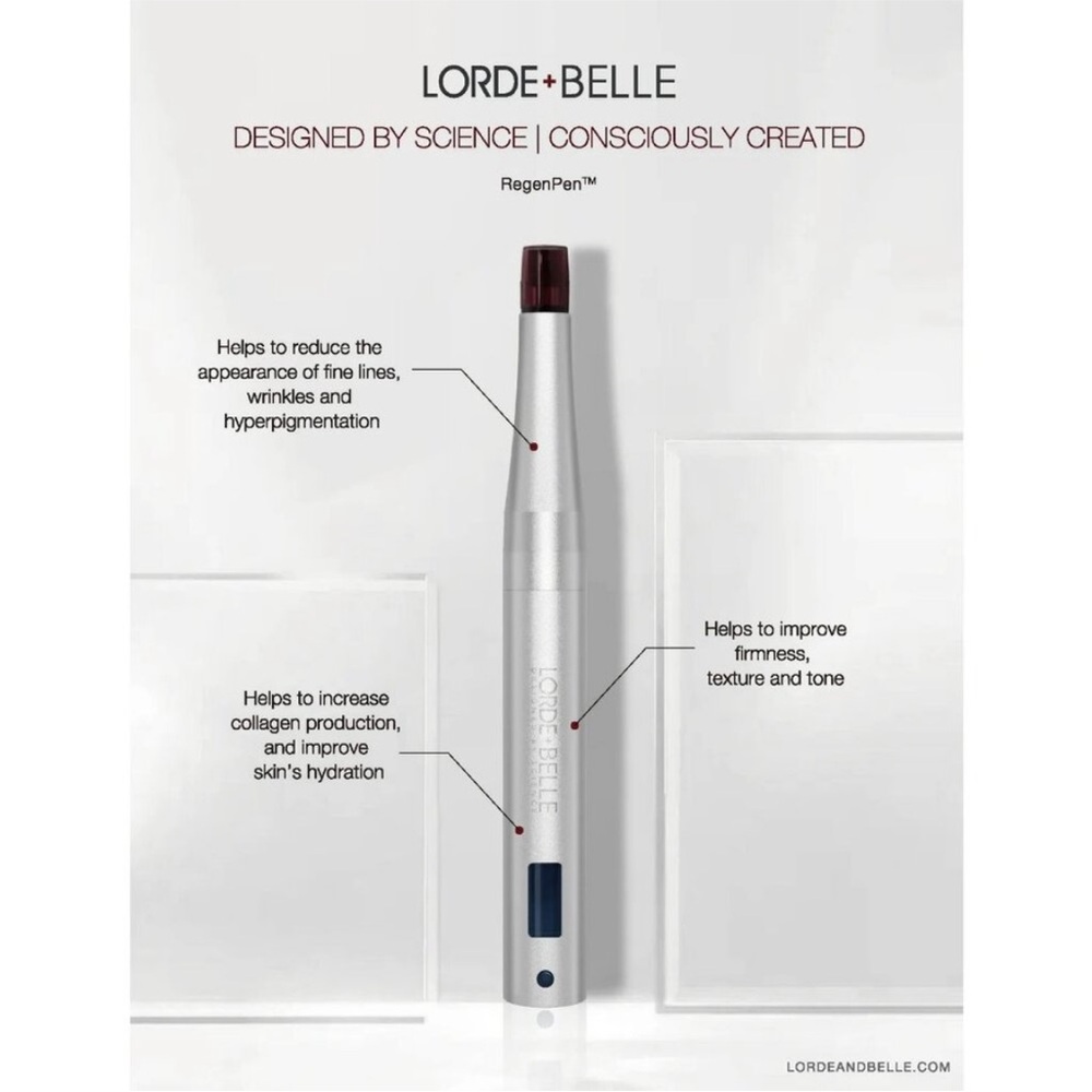 Lorde + Belle RegenPen Silver NIB Still in wrap!